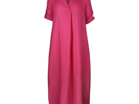 Juniper Kaftan Hot Pink Dress For Discount