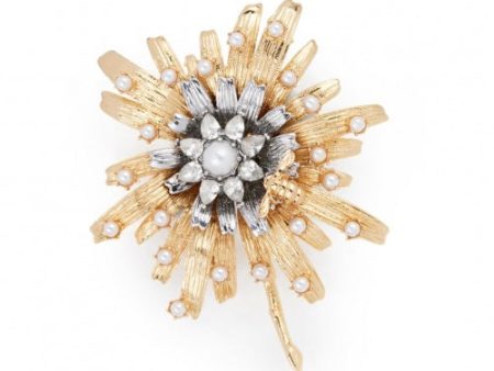 BR1813 Queen Sunflower Brooch on Sale