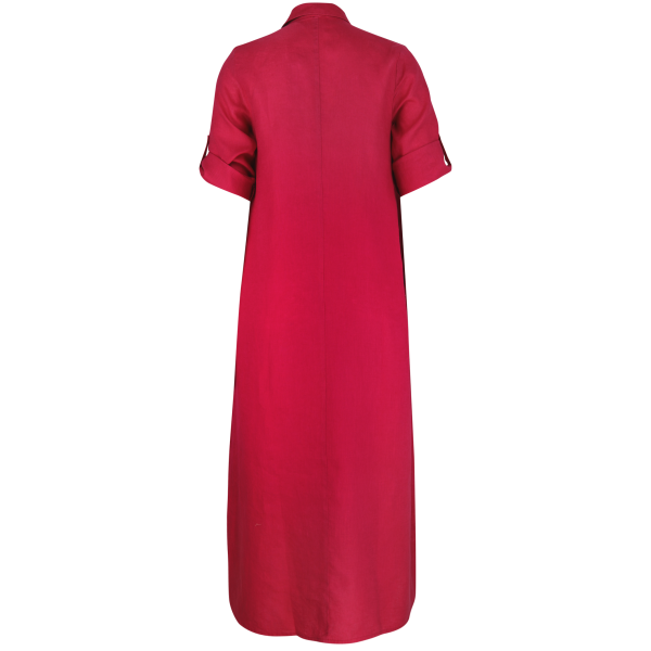 IS Juniper Collar Kaftan  Fuschia Online now