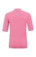 Soft High Neck T-shirt w Half Slv Glory Pink Online Sale