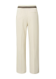 YAYA Woven Sum Sand Wide Leg Trousers W Pleat Fashion