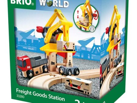 Brio # 33280 Freight Goods Station For Discount