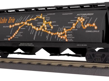 MTH # 75598 Wheeling&Lake Erie 4-Bay Hopper Supply