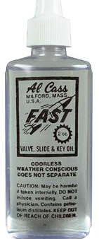 Al Cass  FAST  Valve-Slide-Key oil - 2 oz. For Sale