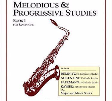 Melodious and Progressive Studies Book 1 for Alto Saxophone by David Hite Online Sale