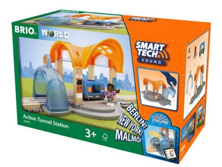 Brio # 33973 Smart Tech Sound Action Tunnel Station For Sale