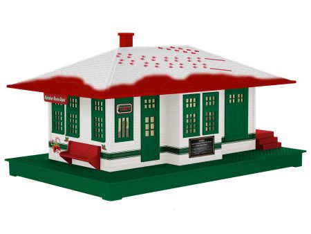 Lionel # 2029030 Next Stop, Santa Passenger Station Hot on Sale