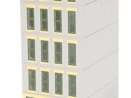 MTH # 30-90556 Grand Hotel 5-Story Hotel w Blinking Sign Discount