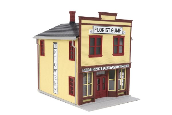 MTH # 30-90575 Florist Gump 2 Story Front Building Discount