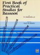 First Book Of Practical Studies For Bassoon Online Sale