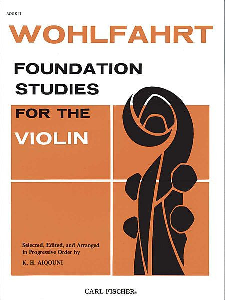 Wohlfahrt Foundation Studies for the Violin Online Hot Sale