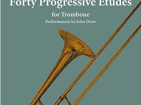 40 Progressive Etudes For Trombone For Sale