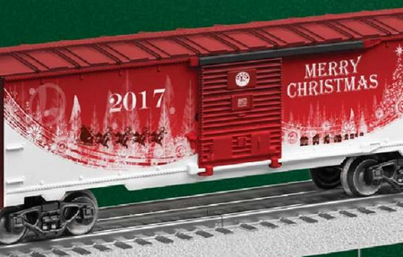 Lionel # 84375 2017 Christmas BoxCar Cheap