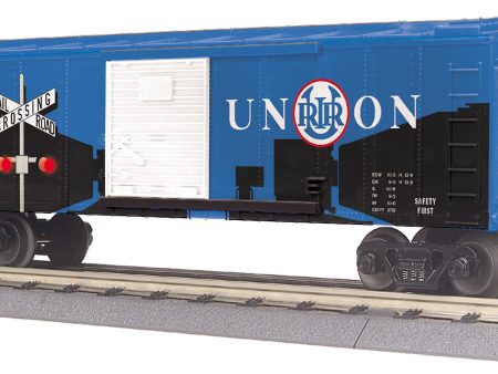 MTH # 74974 Union Rail BoxCar w Blinking Lights Online