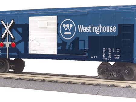 MTH # 74975 Westinghouse BoxCar w LED Blinking Lights Hot on Sale