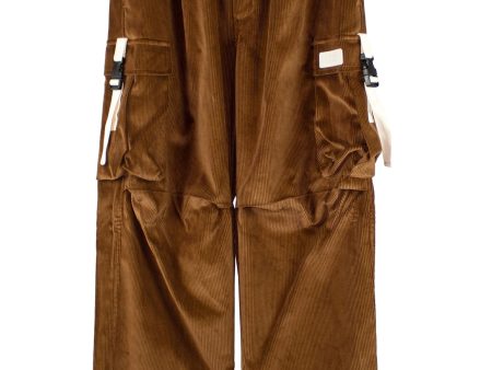 CORDUROY CARGO PANTS Supply