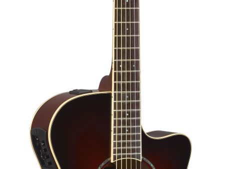 Yamaha APX600 Acoustic Electric Guitar in Old Violin Sunburst on Sale